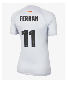 Barcelona Ferran Torres #11 Ausweichtrikot für Frauen 2022-23 Kurzarm